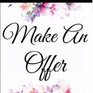 Like the item, not the price, make an offer!